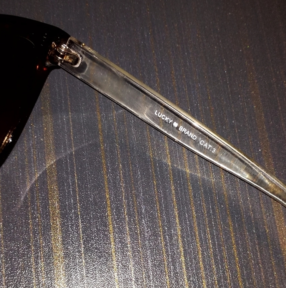 Lucky Brand Tortoise Brown Sunglasses - Picture 3 of 5